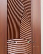 Daun pintu jati single ukir modern alur samudra PJ-375 platinumliving furniture jepara - Gambar 3