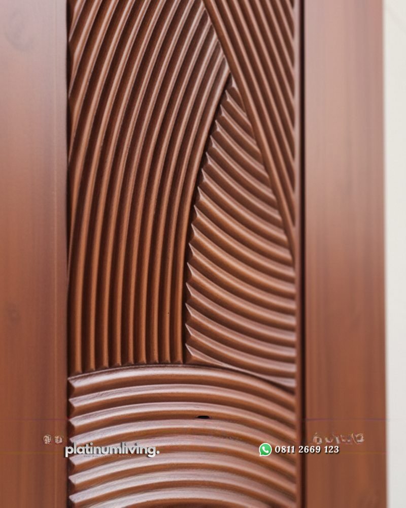 Daun pintu jati single ukir modern alur samudra PJ-375 platinumliving furniture jepara 3 Daun pintu jati single ukir modern alur samudra PJ-375 platinumliving furniture jepara 3