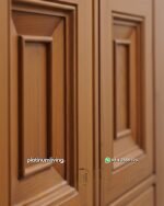 Daun Pintu kayu jati jepara Modern Cube 10 panel PJ-381 platinumliving furniture jepara - Gambar 3