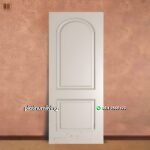 Daun pintu kayu solid cat duco warna putih tunggal PJ-289 platinumliving furniture jepara