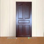 Daun pintu klasik kayu jati jepara panel solid PJ-107 platinumliving furniture jepara