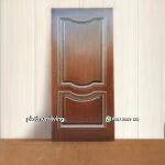Daun pintu klasik kayu jati single solid panel PJ-112 platinumliving furniture jepara