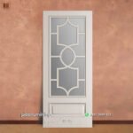 Daun pintu kombinasi kaca finishing putih klasik PJ-273 platinumliving furniture jepara