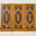 Daun pintu ukir kayu jati klasik mewah PJ-33 platinumliving furniture jepara
