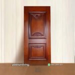 Daun pintu ukir kayu jati klasik panel solid PJ-144 platinumliving furniture jepara