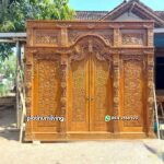 Gebyok ukir jepara kayu jati ethnik majapahit PJ-78 platinumliving furniture jepara