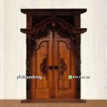 Gebyok ukir jepara kayu jati kupu tarung PJ-212 platinumliving furniture jepara