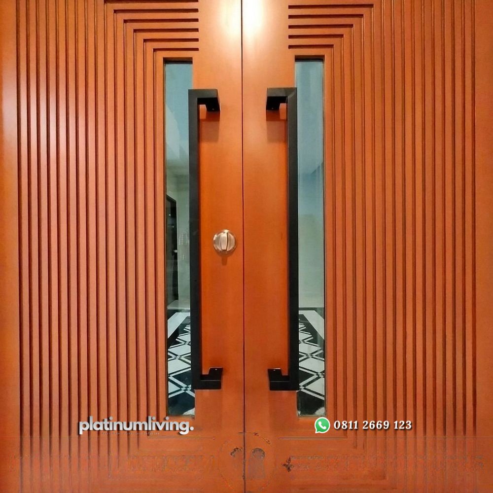 Kusen 2 Pintu jati minimalis garis kombinasi panel kaca PJ-326 platinumliving furniture jepara 4 Kusen 2 Pintu jati minimalis garis kombinasi panel kaca PJ-326 platinumliving furniture jepara 4