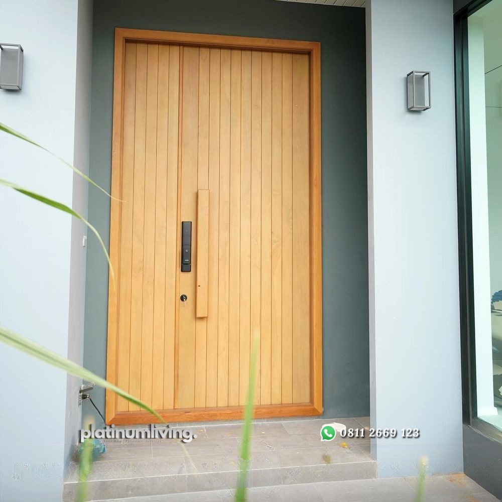 Kusen pintu ganda asimetris jati minimalis PJ-353 platinumliving furniture jepara 2 Kusen pintu ganda asimetris jati minimalis PJ-353 platinumliving furniture jepara 2