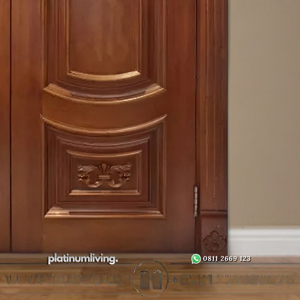 Kusen pintu jati jepara 2 daun klasik ukir mewah PJ-133 platinumliving furniture jepara 3 Kusen pintu jati jepara 2 daun klasik ukir mewah PJ-133 platinumliving furniture jepara 3