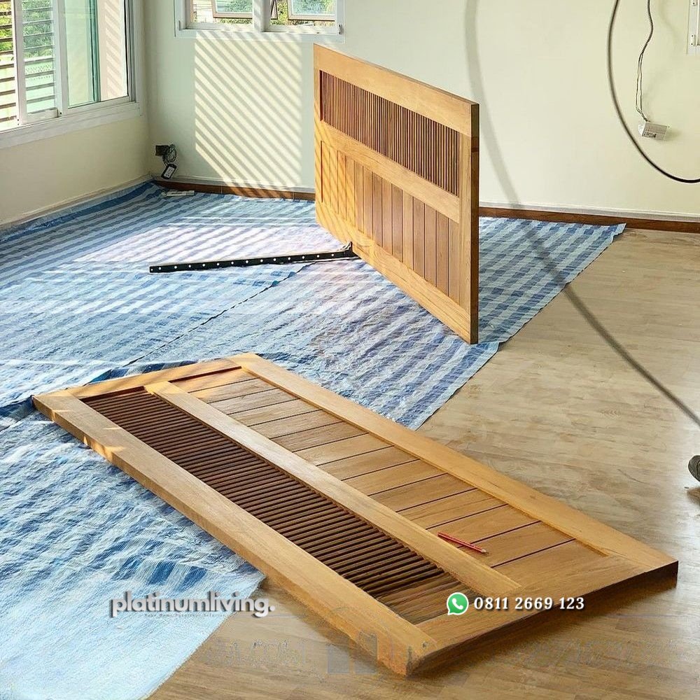 Kusen pintu jati jepara single panel salur jalusi minimalis PJ-117 platinumliving furniture jepara 3 Kusen pintu jati jepara single panel salur jalusi minimalis PJ-117 platinumliving furniture jepara 3