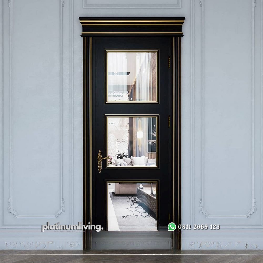 Kusen pintu jati jepara untuk kamar 1 daun panel kaca PJ-59 platinumliving furniture jepara 1 Kusen pintu jati jepara untuk kamar 1 daun panel kaca PJ-59 platinumliving furniture jepara 1