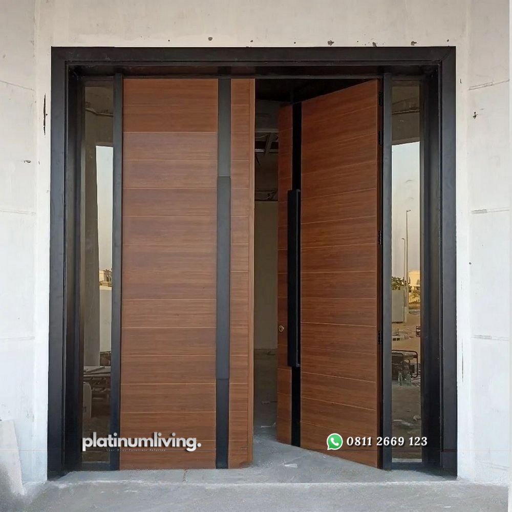 Kusen pintu jati minimalis 2 daun jedela ganda PJ-20 platinumliving furniture jepara 4 Kusen pintu jati minimalis 2 daun jedela ganda PJ-20 platinumliving furniture jepara 4