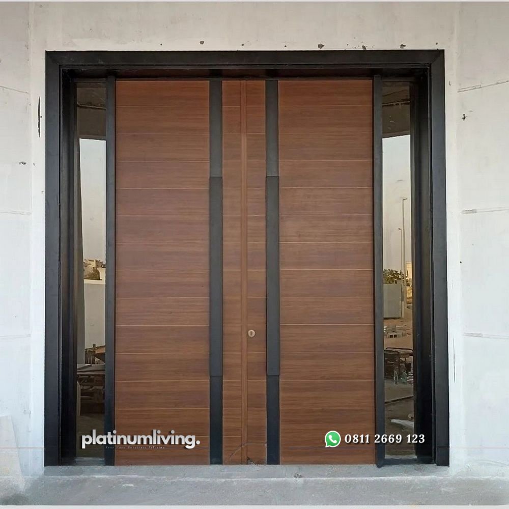 Kusen pintu jati minimalis 2 daun jedela ganda PJ-20 platinumliving furniture jepara 1 Kusen pintu jati minimalis 2 daun jedela ganda PJ-20 platinumliving furniture jepara 1