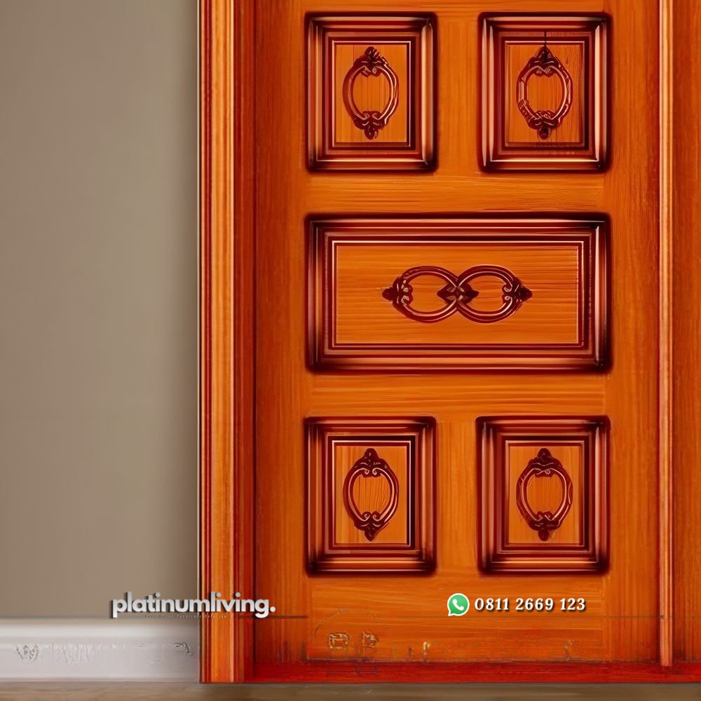 Kusen pintu jati panel klasik ukiran daun ganda PJ-237 platinumliving furniture jepara 3 Kusen pintu jati panel klasik ukiran daun ganda PJ-237 platinumliving furniture jepara 3