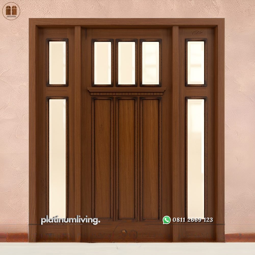 Kusen pintu jendela kanan kiri 1 daun kayu jati PJ-268 platinumliving furniture jepara 1 Kusen pintu jendela kanan kiri 1 daun kayu jati PJ-268 platinumliving furniture jepara 1