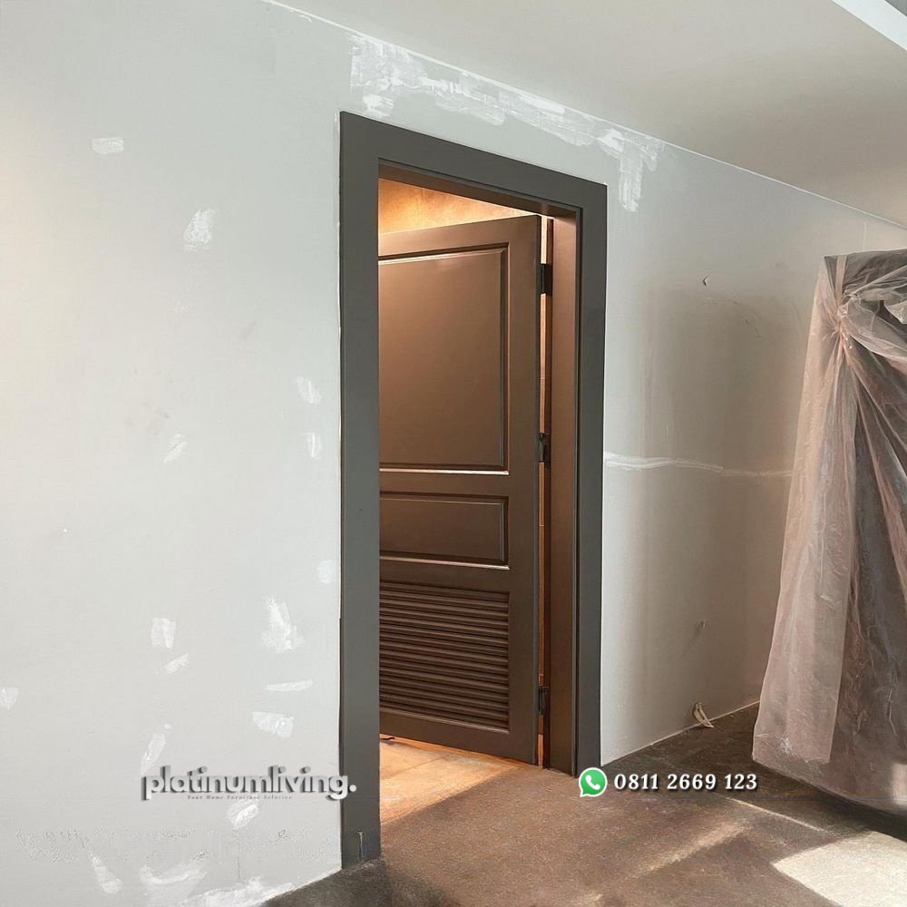 Kusen pintu kamar single cat duco modern klasik PJ-82 platinumliving furniture jepara 2 Kusen pintu kamar single cat duco modern klasik PJ-82 platinumliving furniture jepara 2