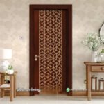 Kusen pintu kamar tidur jati single modern klasik PJ-21 platinumliving furniture jepara