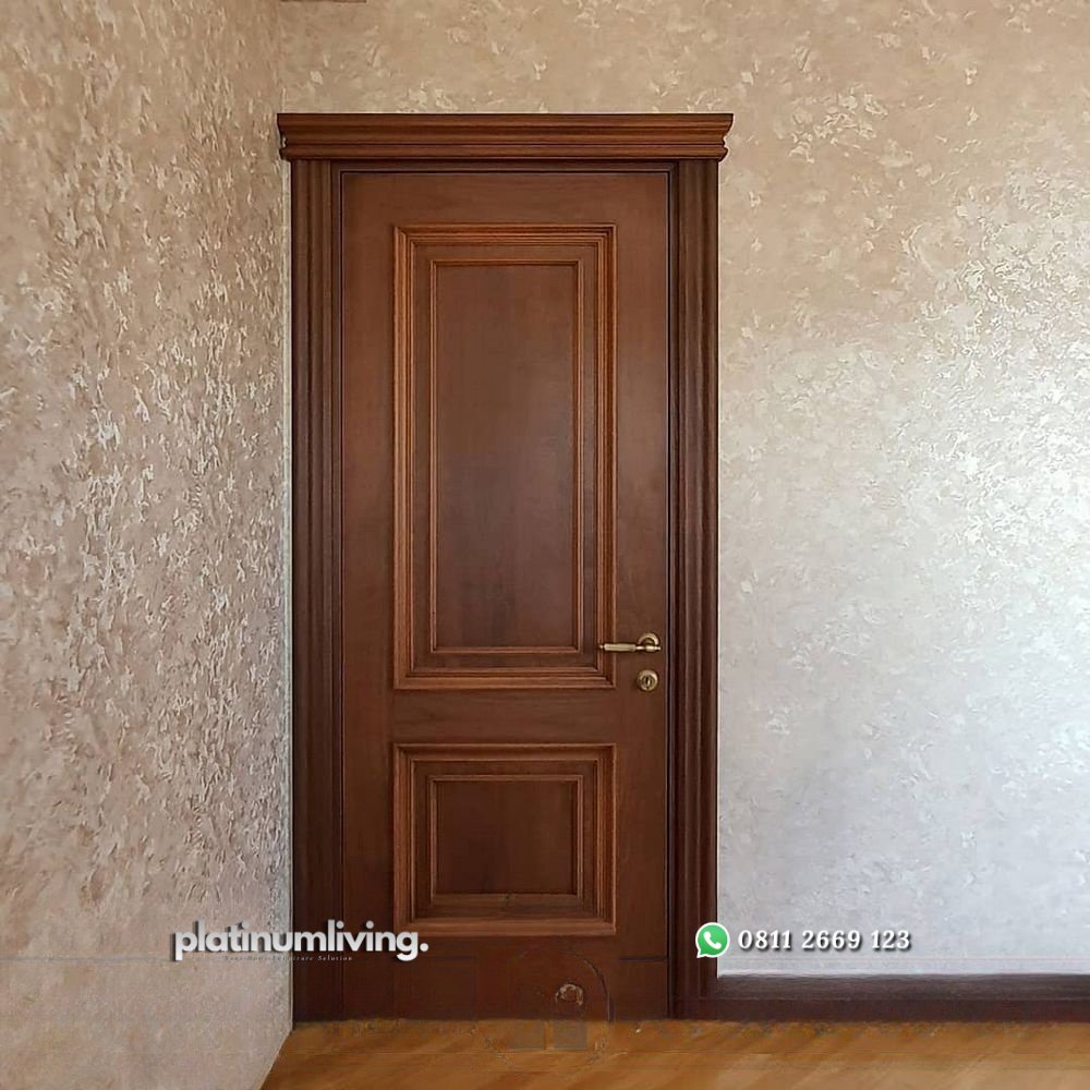 Kusen pintu kayu jati klasik jepara daun single PJ-161 platinumliving furniture jepara 1 Kusen pintu kayu jati klasik jepara daun single PJ-161 platinumliving furniture jepara 1