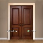 kusen pintu klasik kayu jati jepara daun double PJ-226 platinumliving furniture jepara