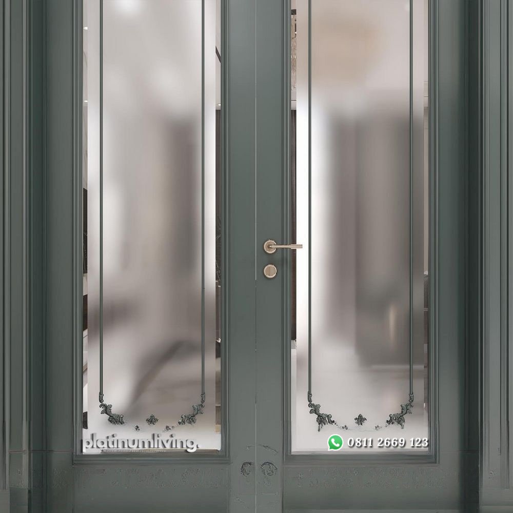 Kusen pintu klasik mewah 2 daun plus kaca finishing duco PJ-154 platinumliving furniture jepara 4 Kusen pintu klasik mewah 2 daun plus kaca finishing duco PJ-154 platinumliving furniture jepara 4