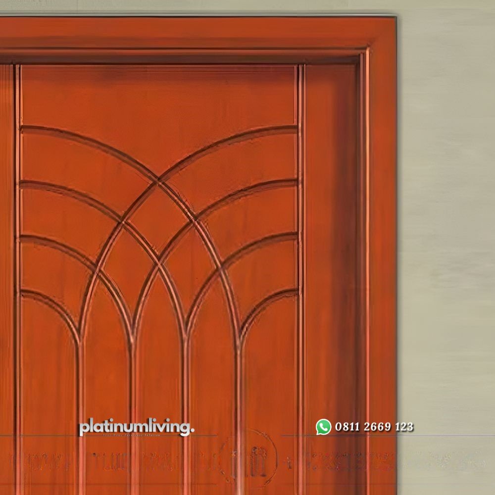 Kusen pintu minimalis modern 1 daun jati jepara PJ-172 platinumliving furniture jepara 2 Kusen pintu minimalis modern 1 daun jati jepara PJ-172 platinumliving furniture jepara 2