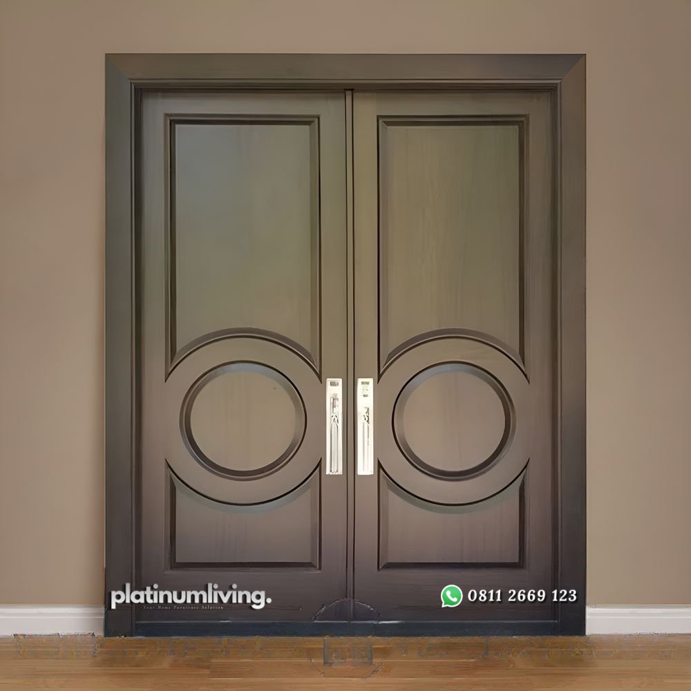 Kusen Pintu modern klasik jati jepara 2 daun PJ-224 platinumliving furniture jepara 1 Kusen Pintu modern klasik jati jepara 2 daun PJ-224 platinumliving furniture jepara 1