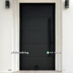Kusen pintu rumah minimalis modern 1 daun jati jepara PJ-361 platinumliving furniture jepara