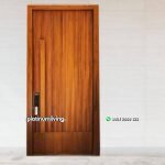 Kusen pintu single minimalis modern kayu jati jepara PJ-106 platinumliving furniture jepara