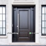 Kusen pintu utama 1 daun kayu jati klasik panel PJ-11 platinumliving furniture jepara