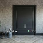 Kusen pintu utama 2 daun klasik mewah jati jepara PJ-162 platinumliving furniture jepara