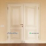 Pintu double klasik cat duco mewah kayu solid PJ-55 platinumliving furniture jepara