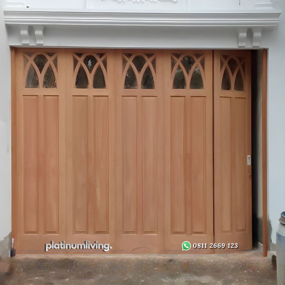 Pintu garasi jati jepara klasik sliding tikung PJ-95 platinumliving furniture jepara 2 Pintu garasi jati jepara klasik sliding tikung PJ-95 platinumliving furniture jepara 2