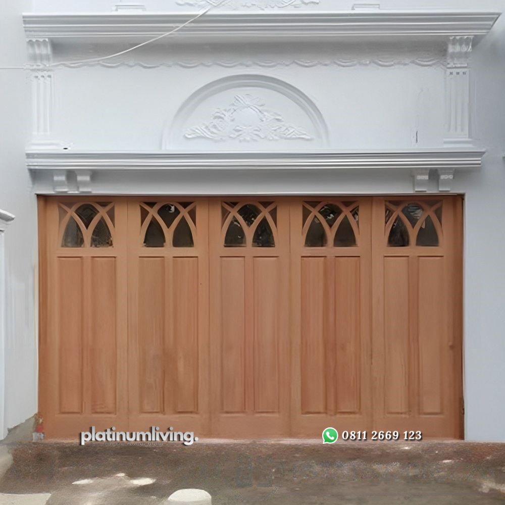 Pintu garasi jati jepara klasik sliding tikung PJ-95 platinumliving furniture jepara 1 Pintu garasi jati jepara klasik sliding tikung PJ-95 platinumliving furniture jepara 1
