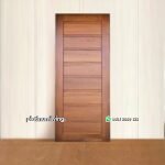 Pintu jati 1 daun minimalis jepara panel salur PJ-118 platinumliving furniture jepara