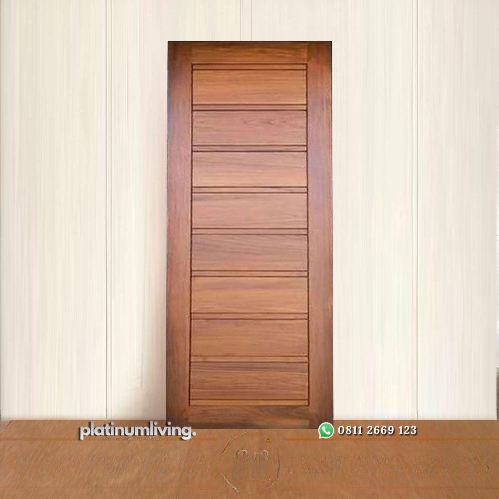 Pintu jati 1 daun minimalis jepara panel salur PJ-118 platinumliving furniture jepara 1 Pintu jati 1 daun minimalis jepara panel salur PJ-118 platinumliving furniture jepara 1