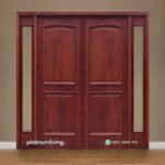 Pintu jati jepara 2 daun panel jendela double PJ-139 platinumliving furniture jepara