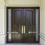 Pintu jati jepara klasik 2 daun jendela ganda PJ-42 platinumliving furniture jepara