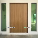 Pintu jati jepara minimalis engsel pivot 1 daun PJ-350 platinumliving furniture jepara