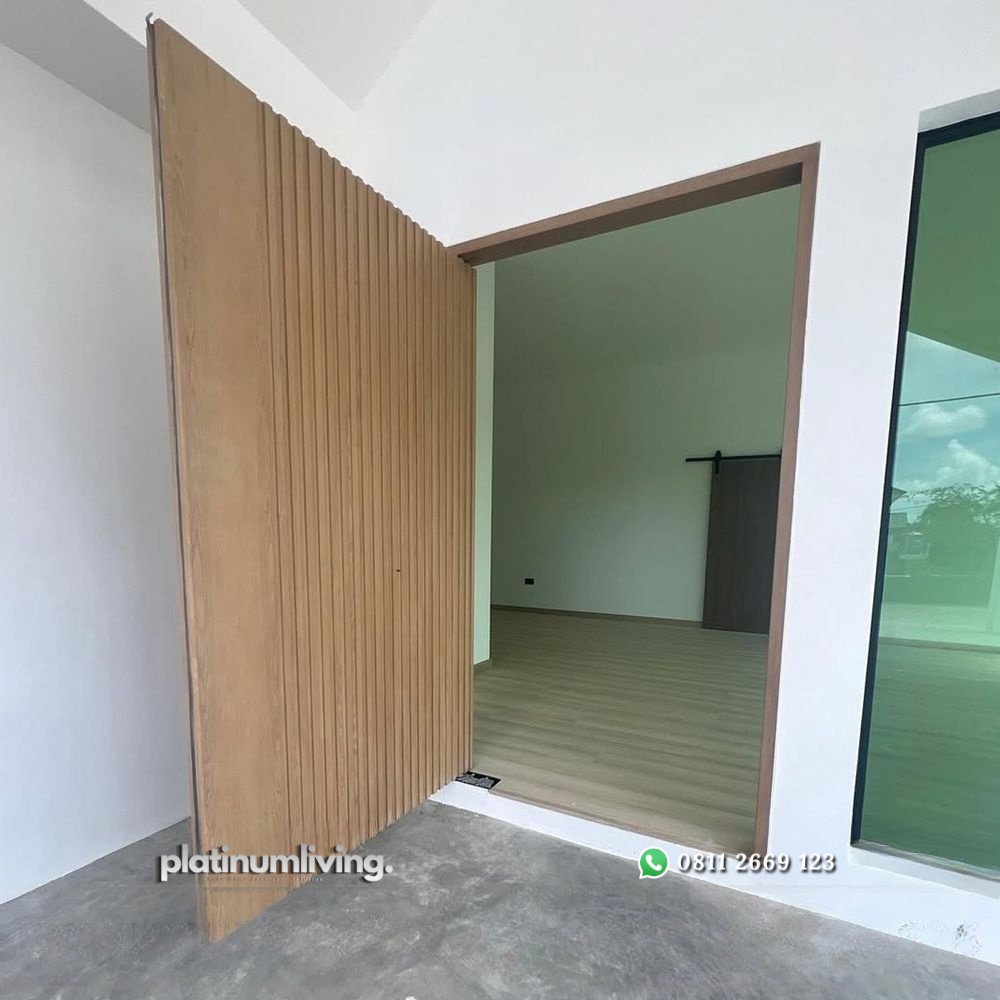 Pintu jati jepara minimalis engsel pivot 1 daun PJ-350 platinumliving furniture jepara 3 Pintu jati jepara minimalis engsel pivot 1 daun PJ-350 platinumliving furniture jepara 3