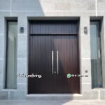 Pintu Jati jepara Minimalis Modern 2 daun PJ-003 platinumliving furniture jepara