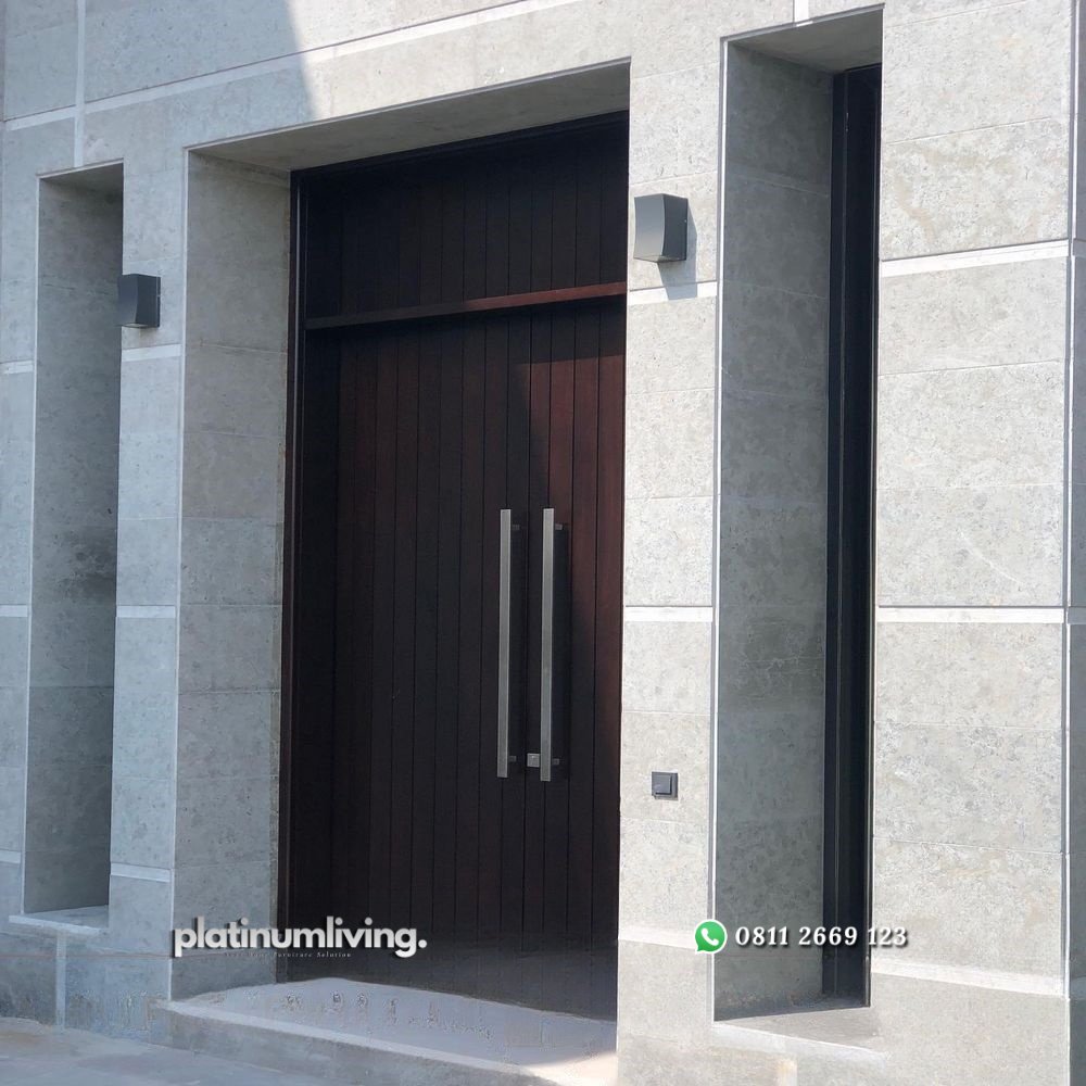Pintu Jati jepara Minimalis Modern 2 daun PJ-003 platinumliving furniture jepara 2 Pintu Jati jepara Minimalis Modern 2 daun PJ-003 platinumliving furniture jepara 2