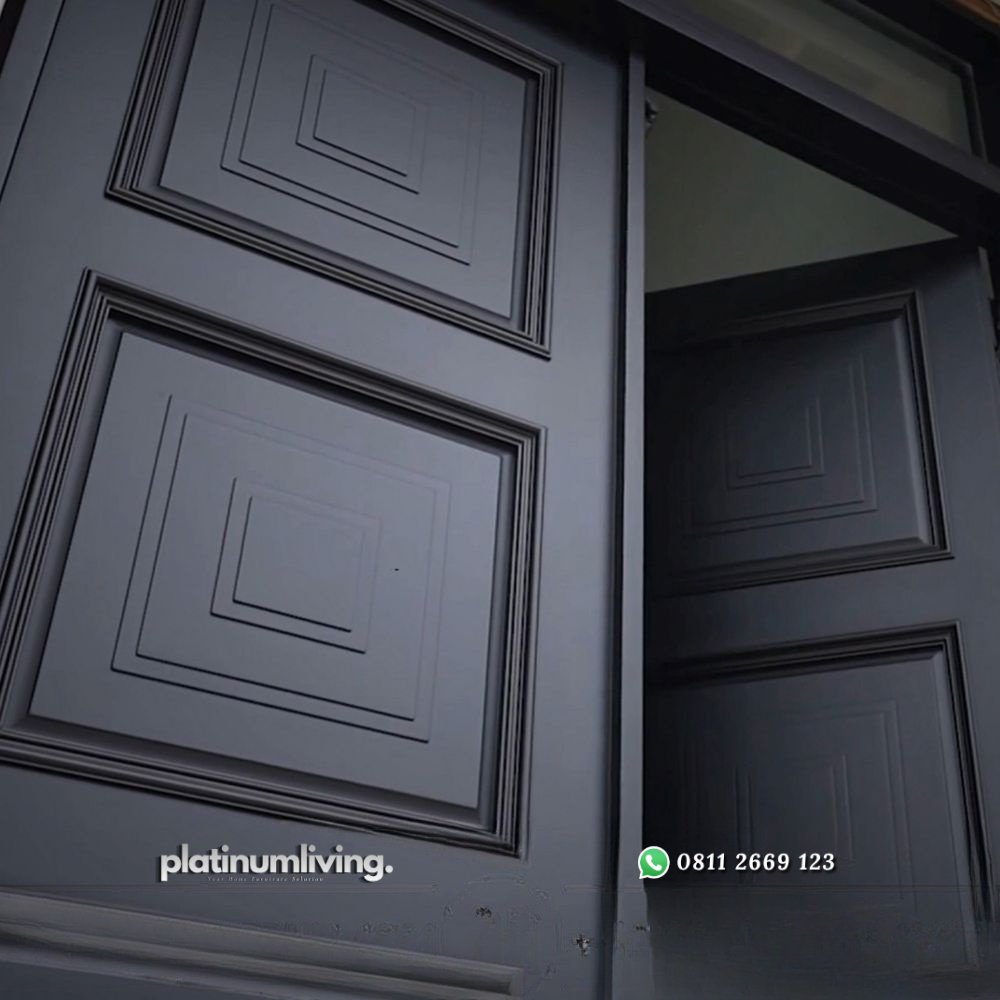 Pintu jati klasik 2 daun boven kaca atas PJ-339 platinumliving furniture jepara 2 Pintu jati klasik 2 daun boven kaca atas PJ-339 platinumliving furniture jepara 2