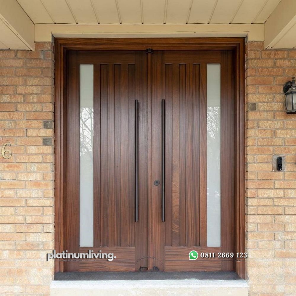 Pintu jati kupu tarung minimalis modern PJ-10 platinumliving furniture jepara 1 Pintu jati kupu tarung minimalis modern PJ-10 platinumliving furniture jepara 1