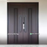 Pintu jati kupu tarung modern minimalis kontemporer PJ-359 platinumliving furniture jepara