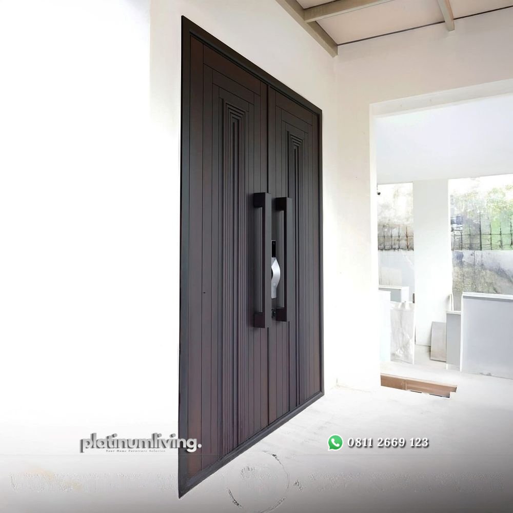 Pintu jati kupu tarung modern minimalis kontemporer PJ-359 platinumliving furniture jepara 2 Pintu jati kupu tarung modern minimalis kontemporer PJ-359 platinumliving furniture jepara 2