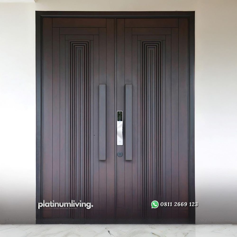 Pintu jati kupu tarung modern minimalis kontemporer PJ-359 platinumliving furniture jepara 1 Pintu jati kupu tarung modern minimalis kontemporer PJ-359 platinumliving furniture jepara 1