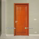 Pintu jati minimalis modern daun tunggal solid PJ-174 platinumliving furniture jepara
