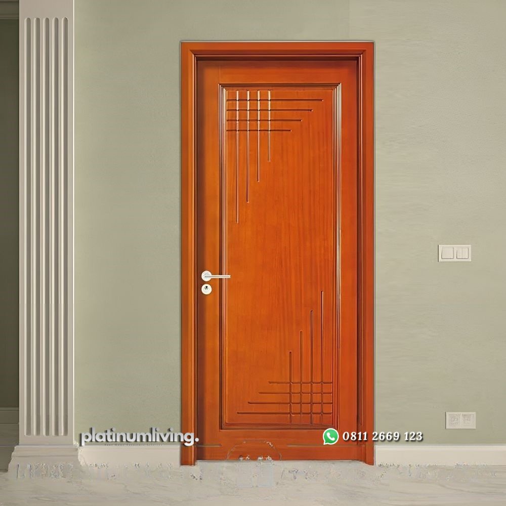 Pintu jati minimalis modern daun tunggal solid PJ-174 platinumliving furniture jepara 1 Pintu jati minimalis modern daun tunggal solid PJ-174 platinumliving furniture jepara 1