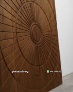Pintu Jati minimalis modern Radial Geometris PJ-373 platinumliving furniture jepara - Gambar 4
